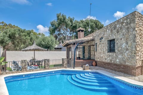 Property building, Living room, Swimming pool