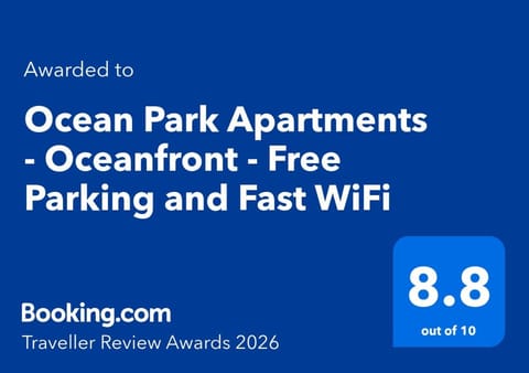 Ocean Park Apartments - Oceanfront - Free Parking and Fast WiFi Apartment in Edinburgh