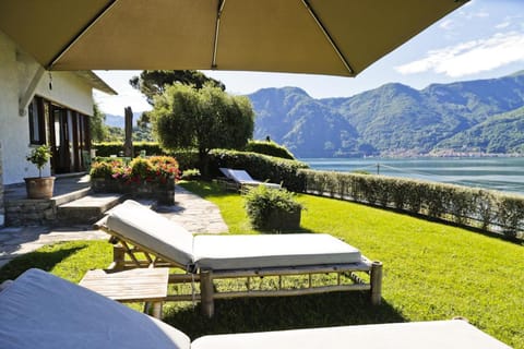 Patio, Spring, Natural landscape, Garden, View (from property/room), Garden view, Lake view, Mountain view