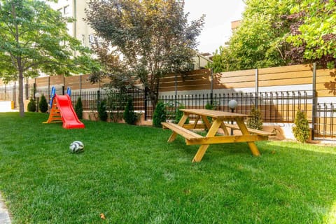 Natural landscape, Children play ground, Garden, Garden view, Inner courtyard view