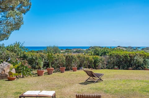 Natural landscape, Garden, Garden view, Sea view, sunbed