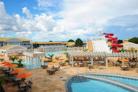 Day, Aqua park, Pool view, Swimming pool, sunbed