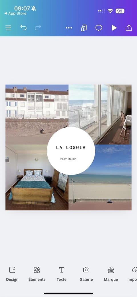 La Loggia Apartment in Fort-Mahon-Plage