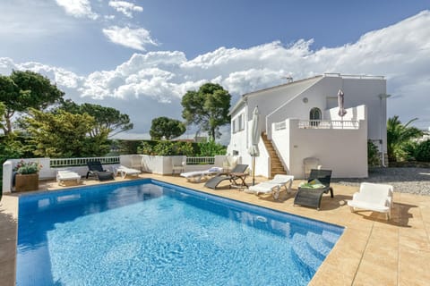 Property building, Living room, Swimming pool