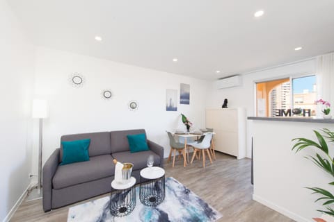 Living room, Dining area, air conditioner