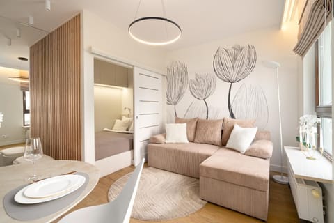 Bed, Bathroom, Living room, Photo of the whole room, Seating area, Bedroom