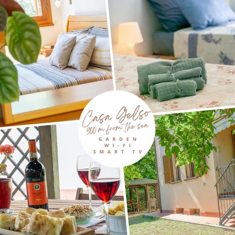 Casa Gelso - Garden, Free Wi-Fi, AC, 3 Bedroom Apartment in Vada