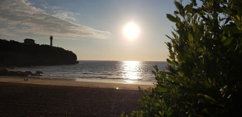 Nearby landmark, Natural landscape, Beach, Sea view, Sunset