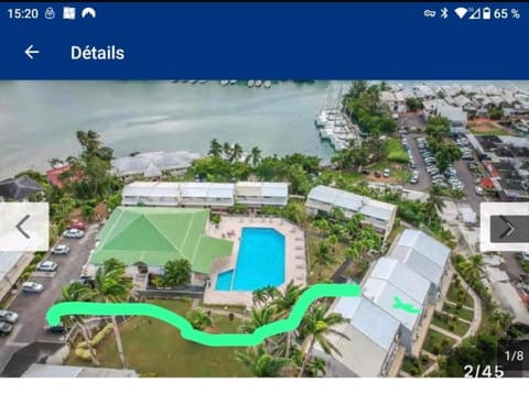 Duplex piscine vue imprenable Marina du Gosier avec citerne Apartment in Le Gosier