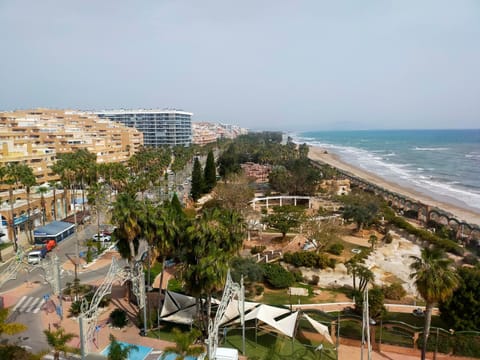 Beach, City view