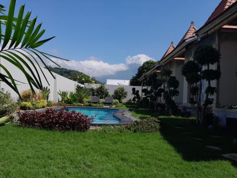 Property building, Natural landscape, Game Room, Garden, Garden, Pool view, Swimming pool