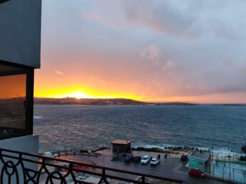Natural landscape, Sea view, Sunset