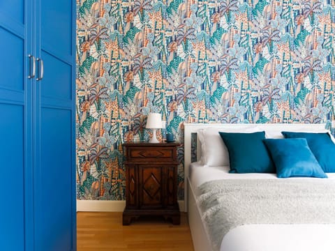 Bed, Bedroom, wardrobe