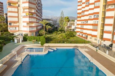Property building, Living room, Swimming pool