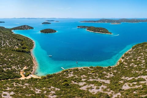 Cozy and Chic Little House with Pool Ivinj-1 Vodice House in Tisno