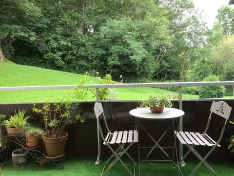 Balcony/Terrace, Garden view