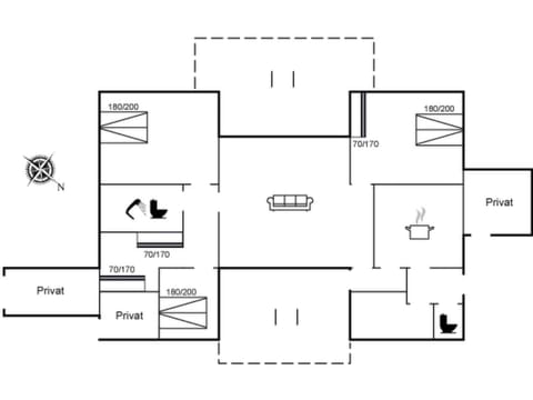 Holiday Home Antonina - 10m from the sea by Interhome House in Region of Southern Denmark