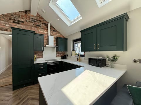 Kitchen or kitchenette, Dining area, oven, stove