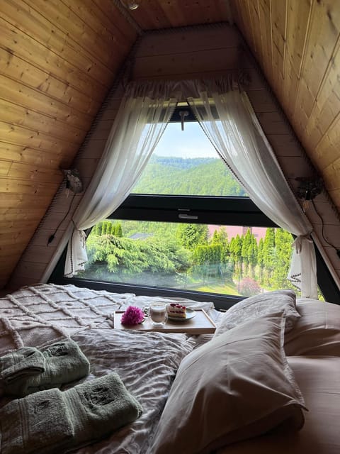 Bedroom, Garden view, Mountain view