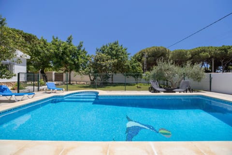 Property building, Living room, Swimming pool