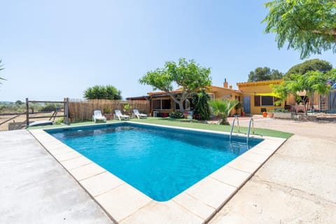 Property building, Living room, Swimming pool