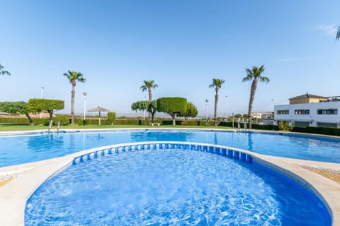 Property building, Living room, Swimming pool