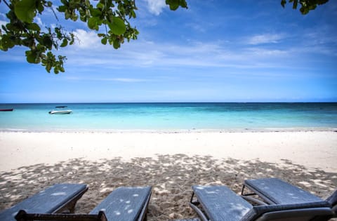 Day, Natural landscape, Summer, Beach, Sea view, sunbed