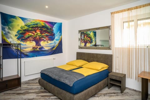 Bed, Bedroom