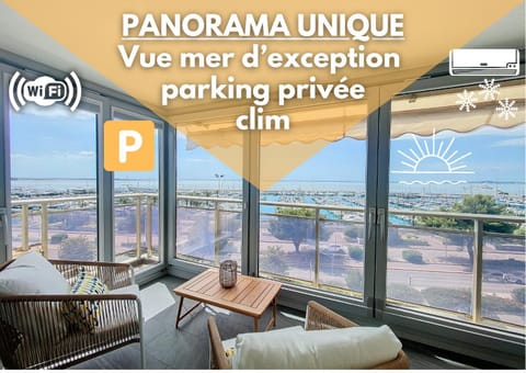 Patio, Sea view, Parking, internet, air conditioner