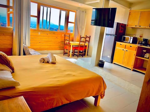 Restaurant/places to eat, TV and multimedia, Seating area, Dining area, Bedroom, kitchen