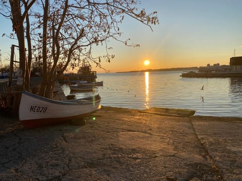 Nearby landmark, Sunset