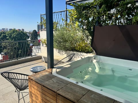 Hot Tub, Hot Tub, View (from property/room), Balcony/Terrace, Balcony/Terrace