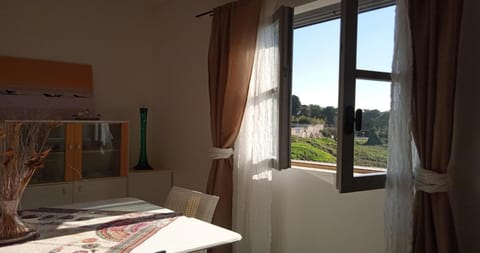 Bird's eye view, Living room, Dining area