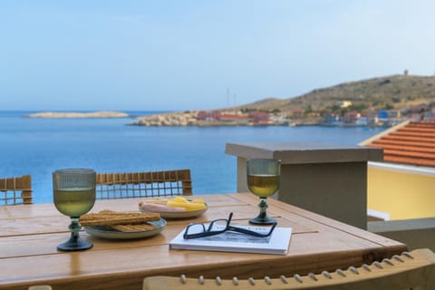 Patio, Day, Natural landscape, View (from property/room), Balcony/Terrace, Balcony/Terrace, Dining area, Sea view