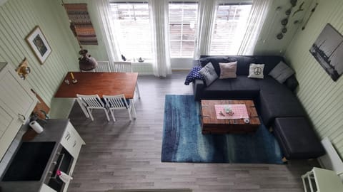 View (from property/room), Living room, Seating area, Dining area