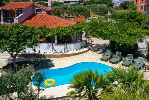 Natural landscape, Garden, Pool view, Swimming pool, Swimming pool