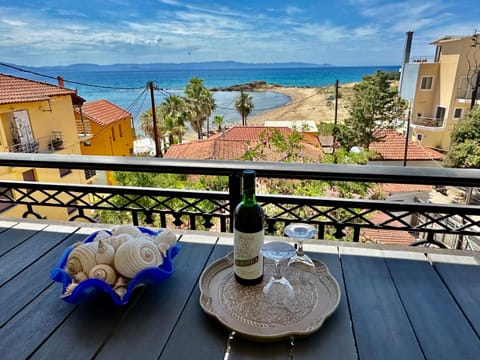 Natural landscape, View (from property/room), Balcony/Terrace, Sea view