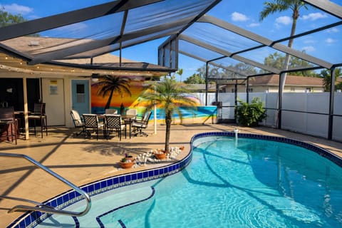 Patio, Lounge or bar, Dining area, Swimming pool