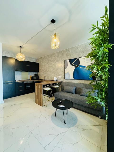 Kitchen or kitchenette, Living room