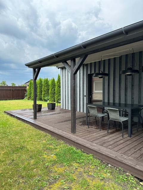 Property building, Patio
