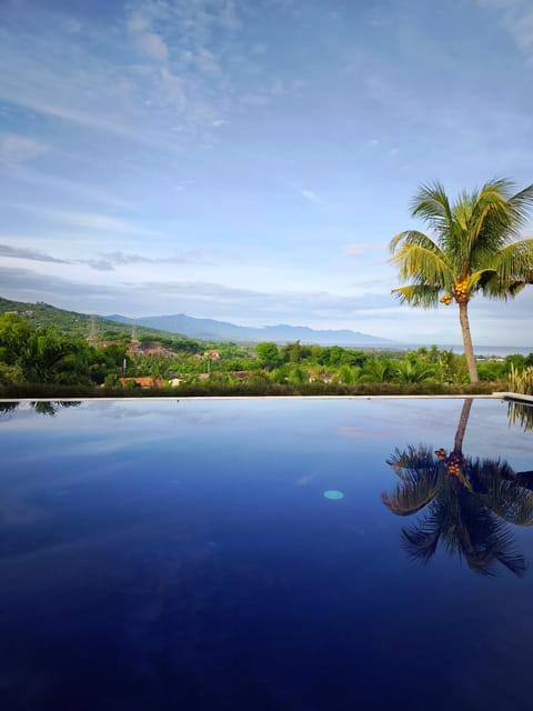 Pool view, Sea view, Swimming pool