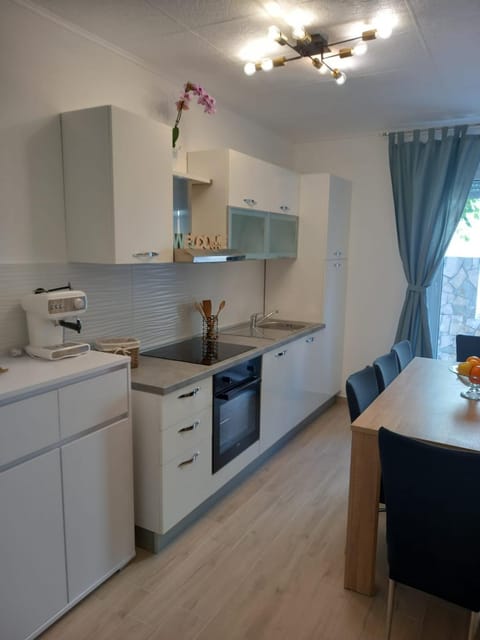 Kitchen or kitchenette, Dining area, dishwasher, oven, stove