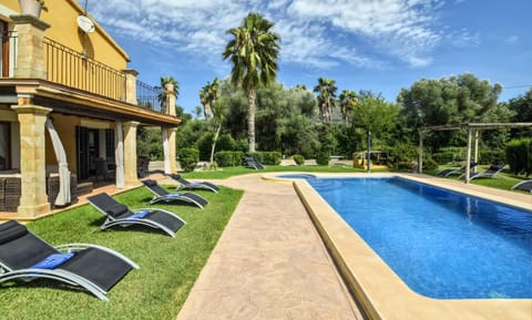 Property building, Living room, Swimming pool