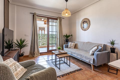 Living room, air conditioner