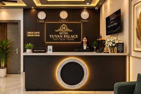 People, Property logo or sign, TV and multimedia, Lobby or reception, Logo/Certificate/Sign, Text overlay, group of guests, Certificate/Award