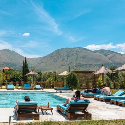 Pool view, Swimming pool