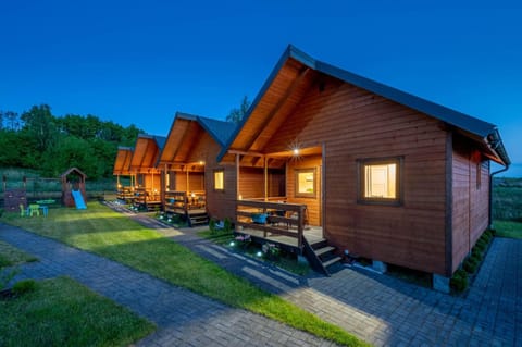 Property building, Night, Children play ground, Garden