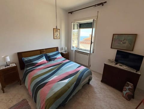 Bed, Photo of the whole room, Bedroom, Sea view