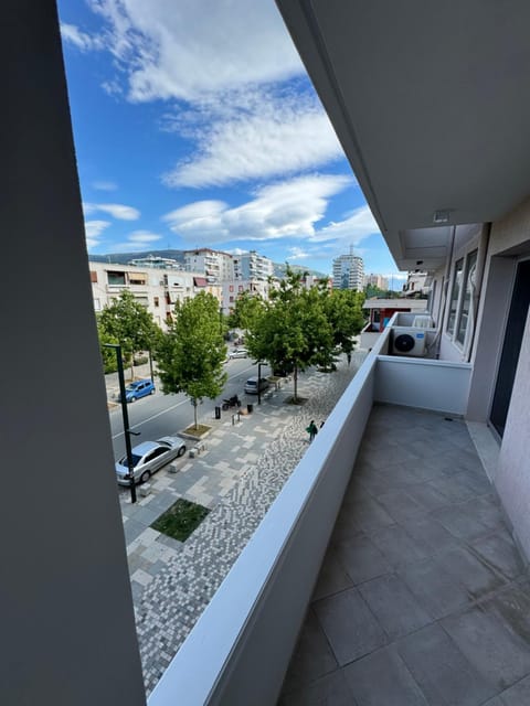 Property building, Day, View (from property/room), Balcony/Terrace, Parking