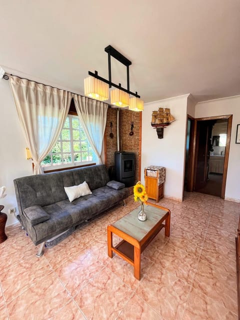 Living room, fireplace